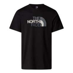 The North Face Koszulka S/S Easy Nf0A8A6Cjk3. Czarne koszulki sportowe męskie The North Face, s, bez wzorów, bez kołnierzyka, bez ramiączek. Za 105.99 zł.