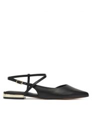 Aldo Czółenka Sarine 13727786 Czarny. Czarne czółenka damskie Aldo, bez wzorów, ze skóry, bez obcasa, bez zapięcia. Za 259.99 zł.