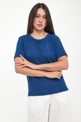T-shirt lniany Pelota WEEKEND MAX MARA. T-shirty damskie Weekend Max Mara, s, bez wzorów, ze lnu, bez kołnierzyka. Za 609.00 zł.