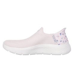 Buty sportowe Sneakersy damskie, Slip-Ins: GO WALK Flex. Czerwone obuwie sportowe damskie Skechers, bez wzorów. Za 349.99 zł.