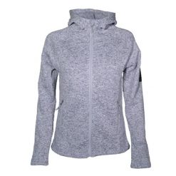 Damski polar Lhotse Kayla. Szare kurtki damskie LHOTSE, na zimę, s, bez wzorów, z polaru, bez kaptura, narciarskie. Za 313.50 zł.