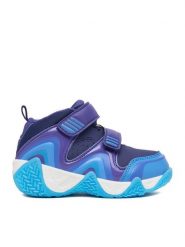 SHAQ Sneakersy EO-SHAQNOVA AQ95073T-DW Niebieski. Niebieskie buty sportowe chłopięce Shaq, bez wzorów, ze skóry, bez zapięcia. Za 199.99 zł.