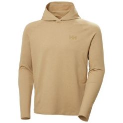 Bluza z kapturem Helly Hansen Tyri. Brązowe bluzy męskie Helly Hansen, m, bez wzorów, z elastanu, z kapturem. Za 399.00 zł.