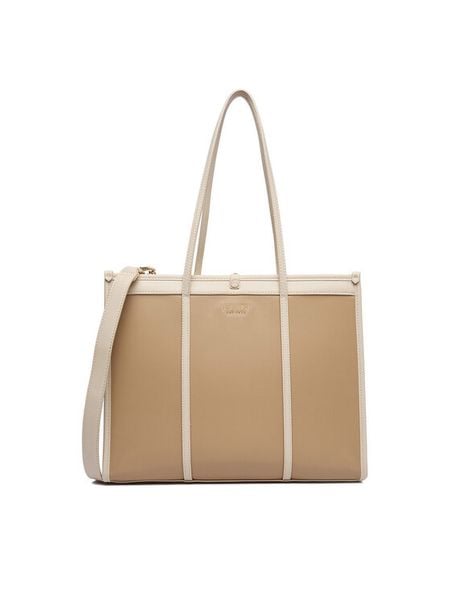 Nine West Torebka EO-Dalia-LDA8452 Beżowy. Brązowe torebki do ręki damskie Nine West, bez wzorów, z materiału, bez dodatków. Za 215.99 zł.