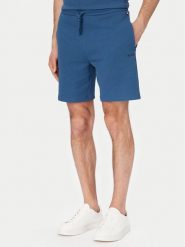 BOSS Szorty sportowe Waffle 50535884 Niebieski Regular Fit. Niebieskie krótkie spodenki sportowe męskie Boss, m, bez wzorów, z bawełny. Za 229.99 zł.