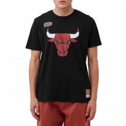 Koszulka do koszykówki męska Mitchell & Ness NBA Chicago Bulls. Czarne koszulki sportowe męskie Mitchell & Ness, m, bez wzorów, bez kołnierzyka, bez ramiączek, do koszykówki. Za 235.00 zł.