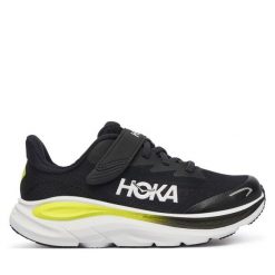 Sneakersy Hoka. Czarne trampki i tenisówki chłopięce HOKA, bez wzorów, bez zapięcia. Za 449.99 zł.