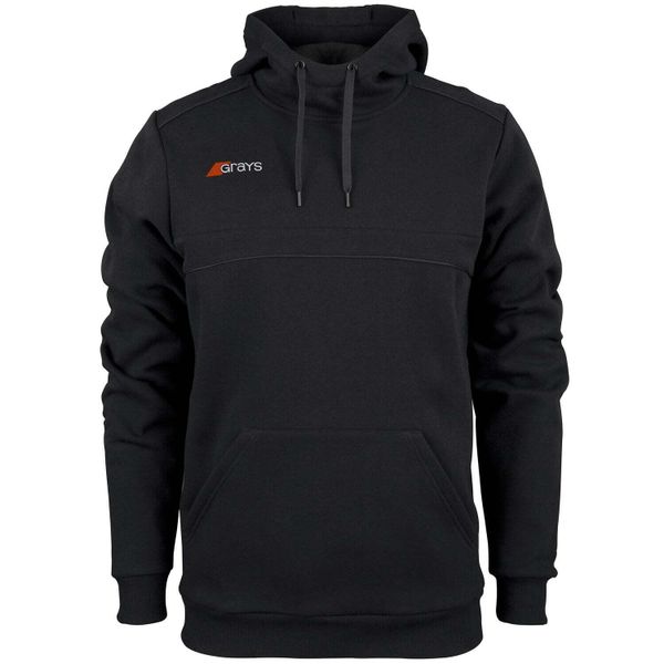 Bluza z kapturem Grays Hockey Point. Czarne bluzy męskie GRAYS, xs, bez wzorów, z bawełny, z kapturem. Za 293.00 zł.