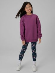 4F Legginsy dzianinowe dziewczęce - multikolor 152 (11-12 lat). Legginsy dla dziewczynek 4f, bez wzorów, z bawełny, długie. Za 69.99 zł.