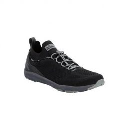 Buty do chodzenia męskie Jack Wolfskin Spirit Knit Low. Czarne trekkingi męskie Jack Wolfskin, trekkingowe. Za 569.00 zł.