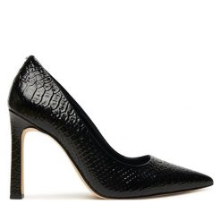 Szpilki MICHAEL Michael Kors. Czarne szpilki damskie MICHAEL Michael Kors, bez wzorów, bez obcasa, bez zapięcia. Za 779.99 zł.