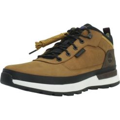 Buty TIMBERLAND FLTK LOW LACE SNEAKER MDBRN Jasnobrązowy. Brązowe trekkingi męskie Timberland, trekkingowe. Za 528.99 zł.