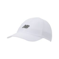 Czapka damska New Balance LAH51007WT – biała. Białe czapki i kapelusze damskie New Balance, bez wzorów, z materiału, sportowe. Za 119.99 zł.