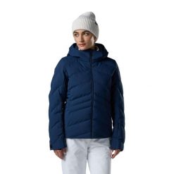 Damska kurtka narciarska Rossignol Staci NF. Niebieskie kurtki snowboardowe damskie Rossignol, bez wzorów, bez kaptura, narciarskie. Za 1,372.50 zł.