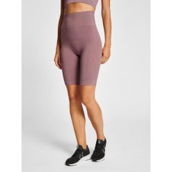 Damskie buty z wysokim stanem na udach Hummel Tif. Fioletowe obuwie sportowe damskie Hummel, bez wzorów, rowerowe. Za 121.50 zł.