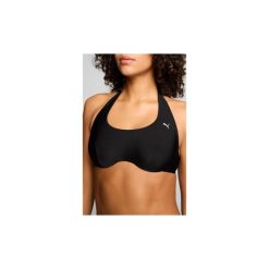 Góra bikini damska - dekolt w serek - czarna. Czarne bikini damskie Puma, s, bez wzorów. Za 221.30 zł.
