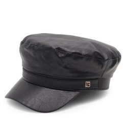 Czapka z daszkiem Jenny Fairy. Czarne czapki i kapelusze damskie Jenny Fairy, bez wzorów. Za 69.99 zł.