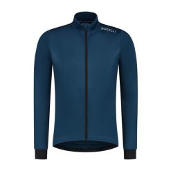 Koszulka rowerowa męska Rogelli Core. Niebieskie bluzy męskie Rogelli, l, bez wzorów, bez kaptura. Za 259.00 zł.