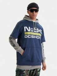DC Shoes Bluza Dryden ADYFT03411 Niebieski Regular Fit. Niebieskie bluzy męskie DC Shoes, m, bez wzorów, z syntetyku, bez kaptura. Za 529.99 zł.