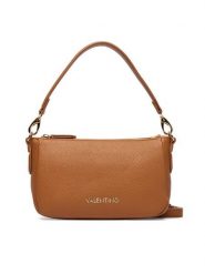 Valentino Torebka Brixton VBS7LX12 Brązowy. Brązowe torebki do ręki damskie Valentino, bez wzorów, ze skóry, bez dodatków. Za 459.99 zł.