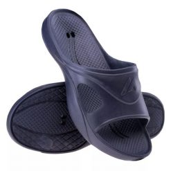 Klapki basenowe unisex Aqua Ambony. Niebieskie klapki męskie Aqua-Speed, ze skóry. Za 40.22 zł.