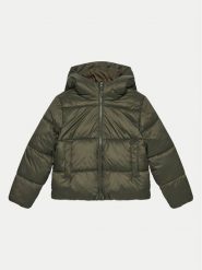 4F Kurtka zimowa 4FJWAW24TDJAM463 Khaki Loose Fit. Brązowe buty zimowe chłopięce 4f, na zimę, bez wzorów, z syntetyku, bez kaptura. Za 124.99 zł.