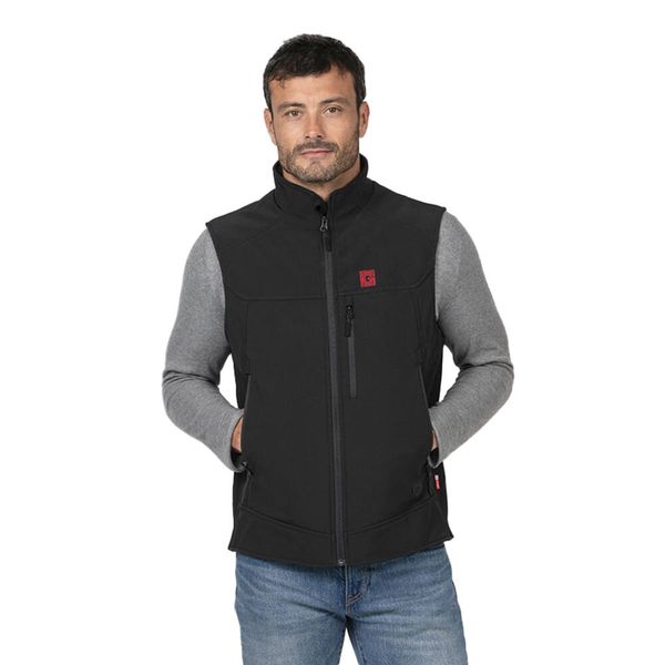 Męska kamizelka EVO Odporna na wiatr, hydrofobowa i wodoodporna. Czarne bluzy męskie G-HEAT, na zimę, m, bez wzorów, bez kaptura. Za 736.96 zł.