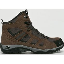 Jack Wolfskin - Buty Vojo Hike Mid Texapore Men. Szare trekkingi męskie Jack Wolfskin, z materiału. W wyprzedaży za 379.90 zł.