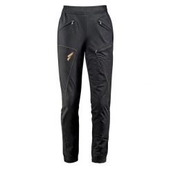 Spodnie boulderowe dla kobiet. Brązowe spodnie materiałowe damskie FELSENFEST, bez wzorów, z elastanu. Za 399.99 zł.