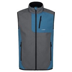 Kamizelka męska Loap Urkel Dark Blue. Czarne kurtki sportowe męskie ZSPORT, m, bez wzorów, do jazdy konnej. Za 239.99 zł.