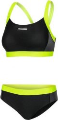 Dwuczęściowy strój pływacki damski NAOMI. Czarne bikini damskie Aqua-Speed, uniwersalny, bez wzorów. Za 104.99 zł.