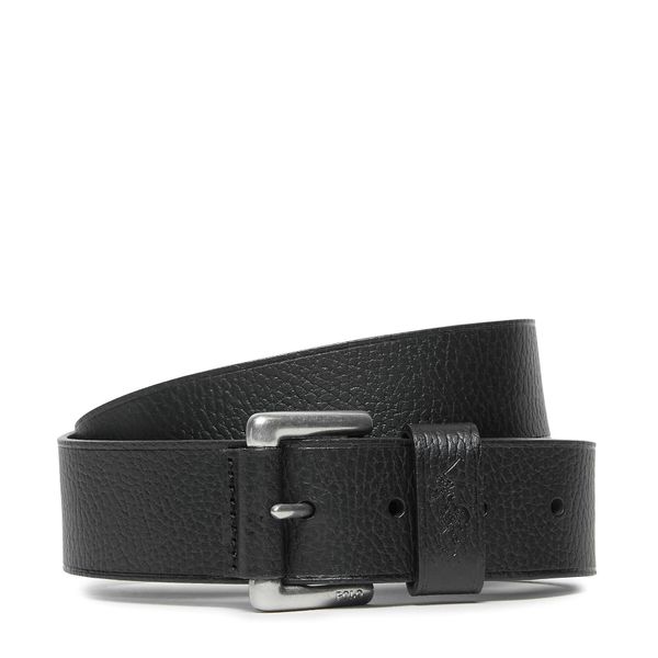 Pasek Polo Ralph Lauren. Czarne paski damskie Polo Ralph Lauren, bez wzorów. Za 262.99 zł.