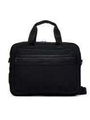 Tommy Hilfiger Torba na laptopa Th Repreve Computer Bag AM0AM14445 Czarny. Czarne torby na laptopa męskie Tommy Hilfiger, bez wzorów, z materiału. Za 529.99 zł.