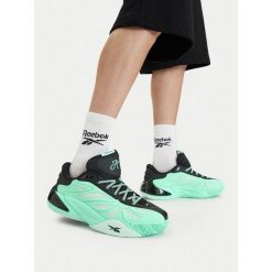 Buty do koszykówki Reebok. Niebieskie buty sportowe męskie Reebok, bez zapięcia, do koszykówki. Za 529.99 zł.