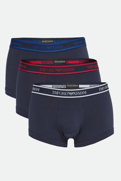Bokserki męskie 3-pak EMPORIO ARMANI UNDERWEAR. Bokserki męskie Emporio Armani, m, bez wzorów. Za 219.00 zł.