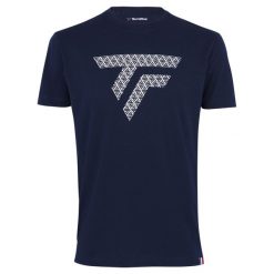 Koszulka Tecnifibre Pro. Niebieskie koszulki sportowe męskie TECNIFIBRE, s, bez wzorów, z bawełny, bez kołnierzyka, bez ramiączek, tenisowe. Za 89.00 zł.