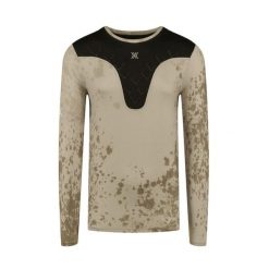 Longsleeve biegowy męski X-Bionic Corefusion Run Shirt LS Beige. Brązowe bluzy męskie X Bionic, m, bez wzorów, bez kaptura. W wyprzedaży za 420.00 zł.