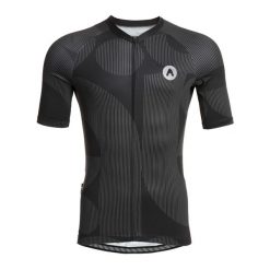 Koszulka rowerowa męska ATTABO Vites. Czarne buty sportowe męskie ATTABO, bez zapięcia, rowerowe. Za 89.99 zł.