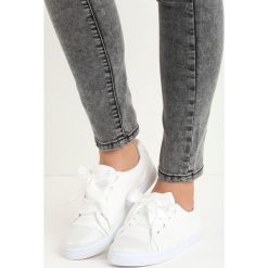 Białe Trampki Pumplike. Trampki i tenisówki damskie Born2be, z materiału. Za 59.99 zł.