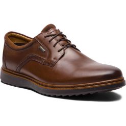 Półbuty CLARKS - Un Geo LaceGtx GORE-TEX 261380417 Brown Leather. Eleganckie półbuty marki Clarks. W wyprzedaży za 369.00 zł.