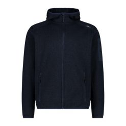 Bluza męska turystyczna CMP 3H60847N. Niebieskie bluzy męskie CMP, l, bez wzorów, bez kaptura. Za 297.50 zł.