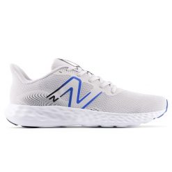 Buty męskie New Balance 411 v3 M411626 – szare. Szare buty sportowe męskie New Balance, bez zapięcia, do biegania. Za 229.99 zł.