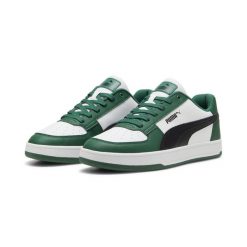 Sneakersy unisex Caven 2.0 PUMA White Silver Metallic. Białe buty sportowe męskie Puma, bez wzorów, z gumy, trekkingowe. Za 200.00 zł.
