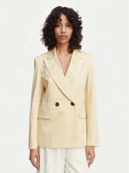 MAX&Co. Marynarka Giraffa 2616041054200 Beżowy Regular Fit. Brązowe żakiety damskie MAX&Co., bez wzorów, z bawełny. Za 1,289.00 zł.