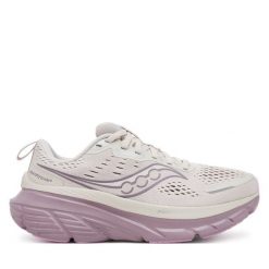 Buty do biegania Saucony. Brązowe obuwie sportowe damskie Saucony, bez wzorów, do biegania. Za 519.99 zł.