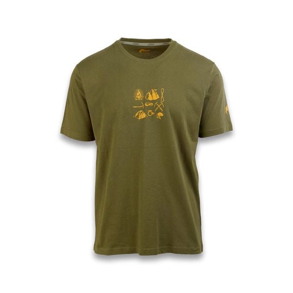 T-Shirt Ande New Climb Dorośli. Zielone t-shirty męskie ANDE, m, bez wzorów, z bawełny, klasyczne, bez kołnierzyka. Za 135.99 zł.