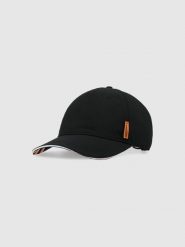 4F Czapka z daszkiem z regulacją ze stoperem uniseks - czarna S/M. Czarne czapki i kapelusze damskie 4f, na lato, bez wzorów, z syntetyku, sportowe. W wyprzedaży za 39.99 zł.