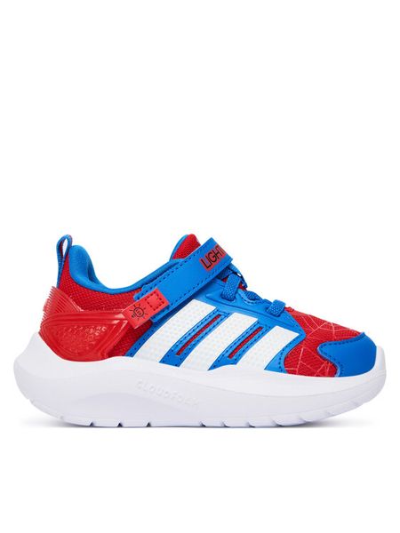 Adidas Sneakersy Marvel Lightorama Spider-Man HQ9191 Niebieski. Niebieskie buty sportowe dziewczęce Adidas, bez wzorów, z materiału, bez zapięcia. Za 204.99 zł.