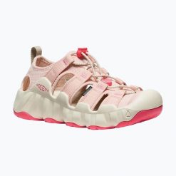 Sandały damskie KEEN Hyperport H2. Czerwone obuwie sportowe damskie Keen, bez wzorów, trekkingowe. Za 399.99 zł.