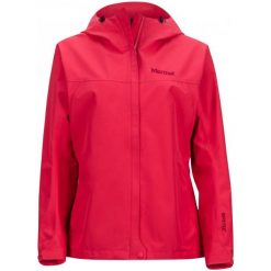 Marmot Wm's Minimalist Jacket Hibiscus L. Czerwone kurtki sportowe damskie Marmot, z gore-texu. W wyprzedaży za 699.00 zł.